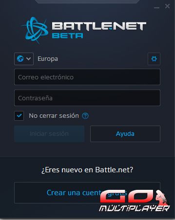Aplicación de escritorio Battle.Net
