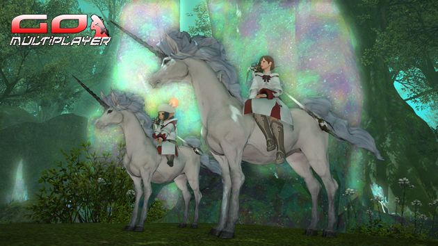 Final Fantasy XIV Montura Unicorn